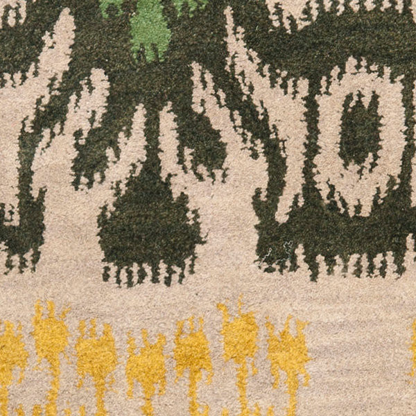 Safavieh Ikat Ikt464A Beige, Yellow Area Rug, 2''x8'' Runner