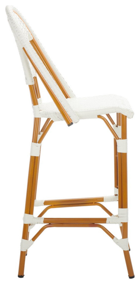 Safavieh California Bar Stool, White