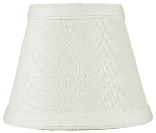 Clip-on Candelabra Lamp Shade Light Oatmeal