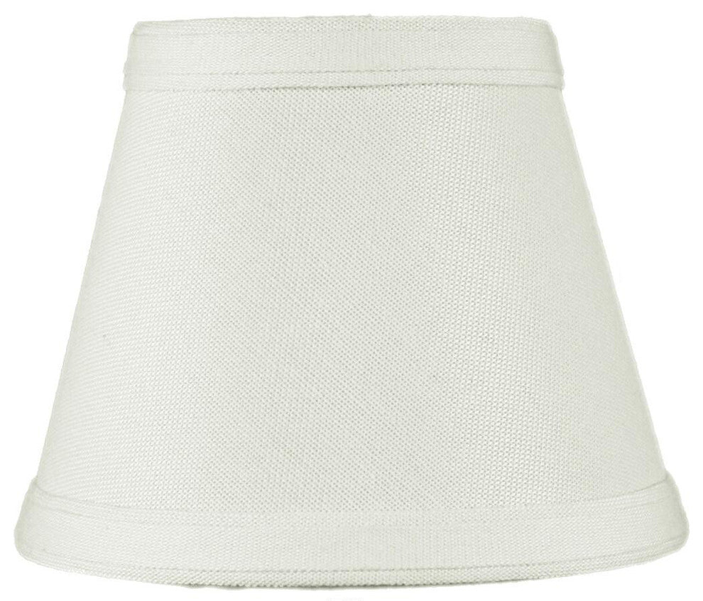 Clip-on Candelabra Lamp Shade Light Oatmeal