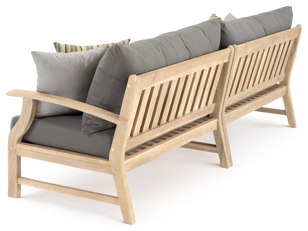 Kooper 9 Piece Outdoor Patio Piece Seating Set, Charcoal