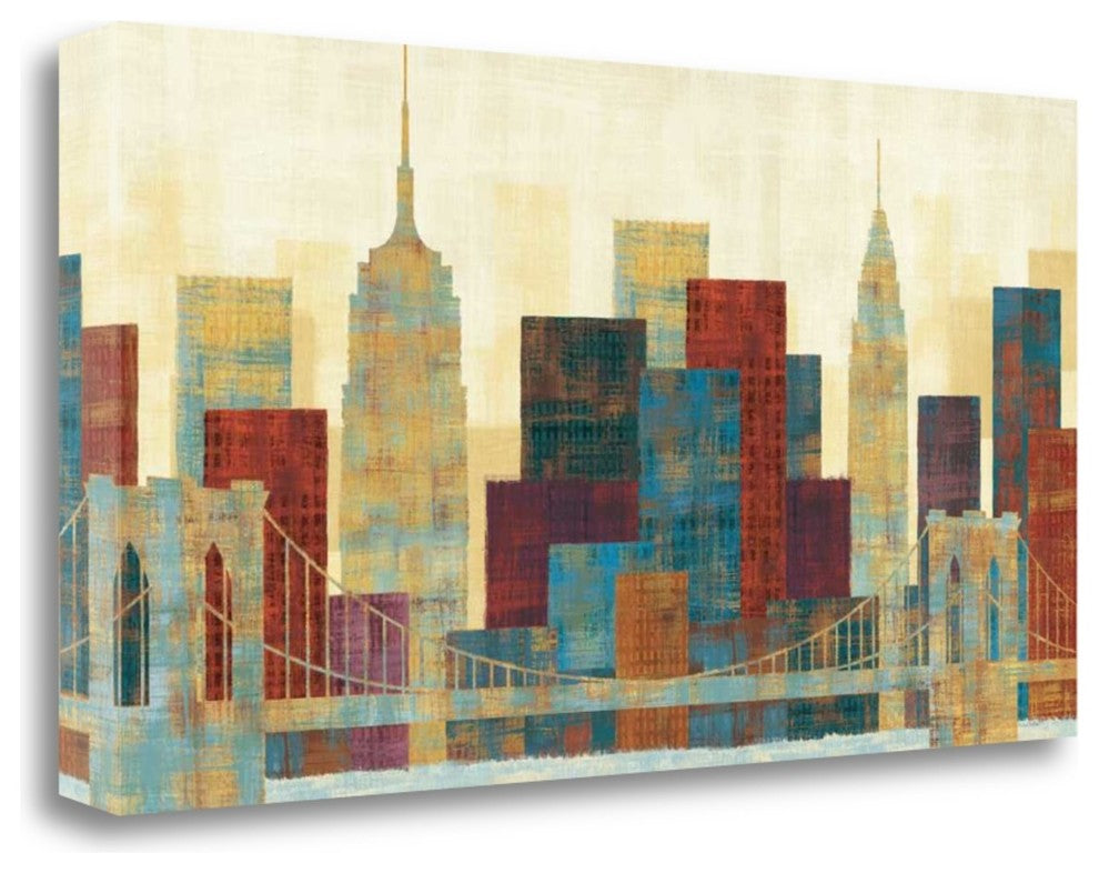 "Majestic City" By Michael Mullan, Giclee Print on Gallery Wrap Canvas