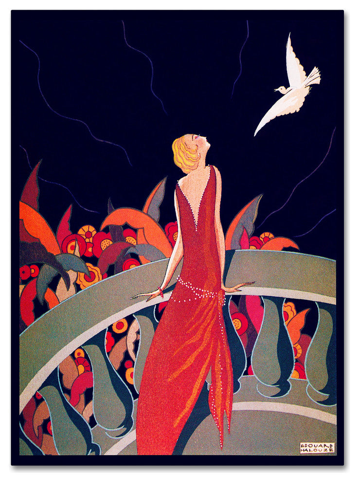 Vintage Lavoie ''Ad 36'' Canvas Art, 24x18