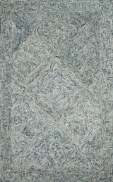 Denim Wool Ziva Area Rug, 7'9"x9'9"
