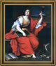 Pierre Mignard Clio Framed Premium Canvas Print, 16"x20"