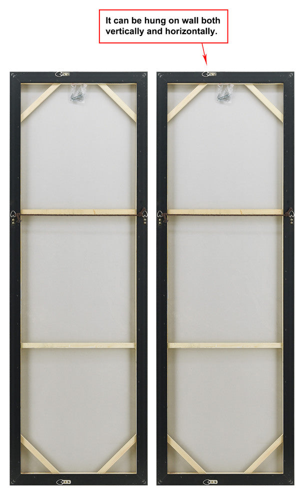 Sand Art Textured Metallic Hand Painted Wall Art Abstract Diptych Set