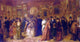 William Powell Frith The Private View 1881, 15"x30" Wall Decal