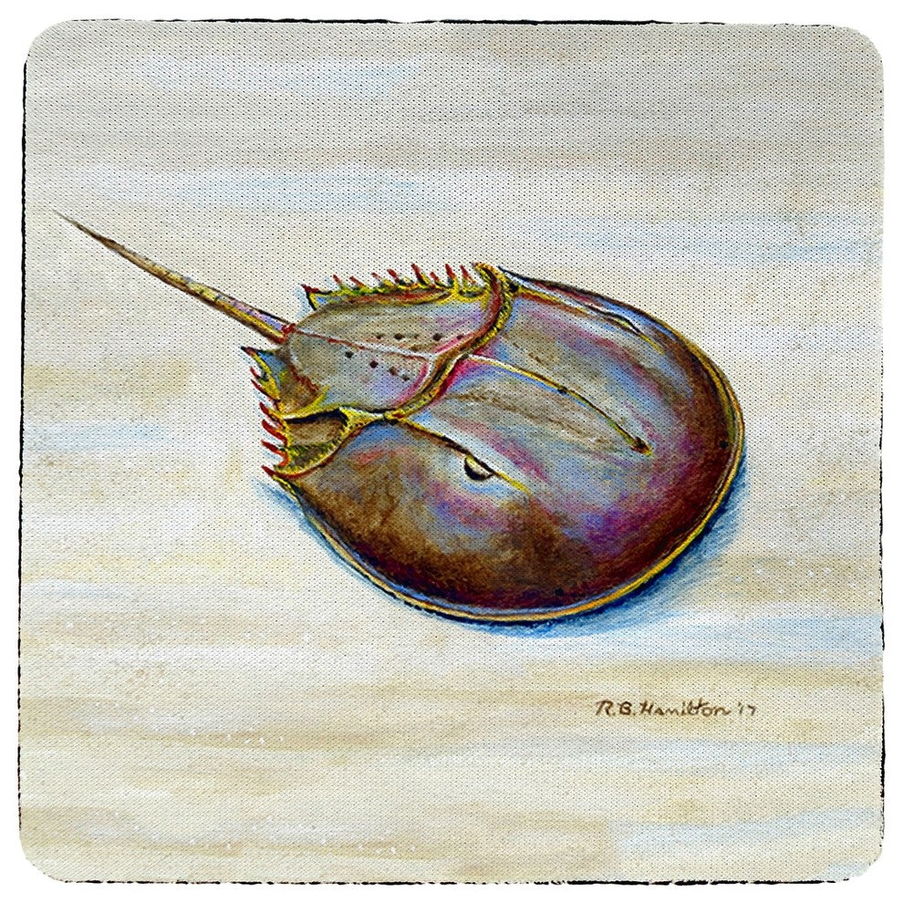 Horseshoe Crab Coaster - 3 Sets of 4 (12 Total)