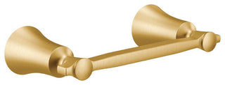 Moen Flara Pivoting Paper Holder Brushed Gold, YB0308BG