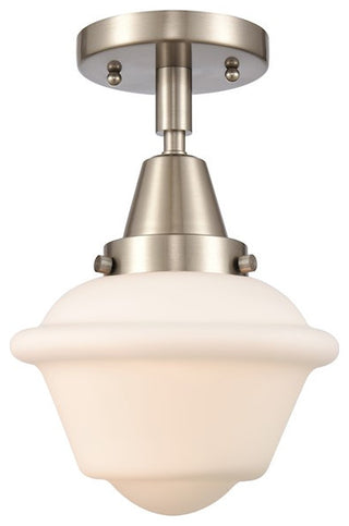 INNOVATIONS LIGHTING 447-1C-SN-G531 Small Oxford Flush Mount