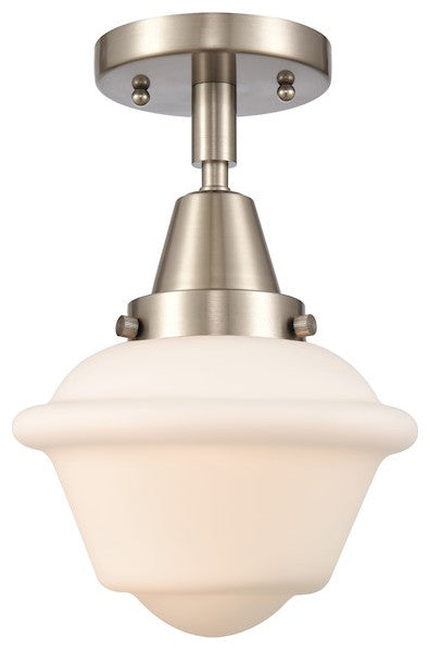 INNOVATIONS LIGHTING 447-1C-SN-G531 Small Oxford Flush Mount