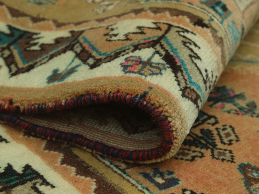 Semi-Antique Borzoo Rust Rug