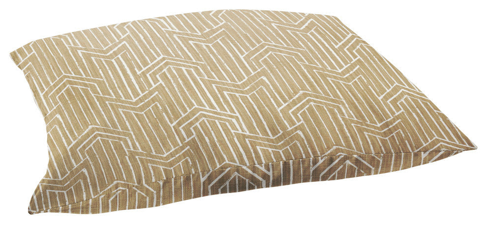 Scott Living Toledo Sandalwood Rectangle Floor Pillow