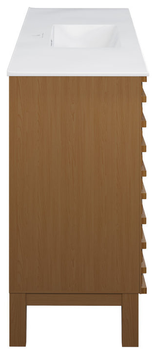 Cascade 48'' Bathroom Vanity, Walnut