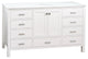 Horizon 60" Single Bathroom Vanity Top, White, Engineered White