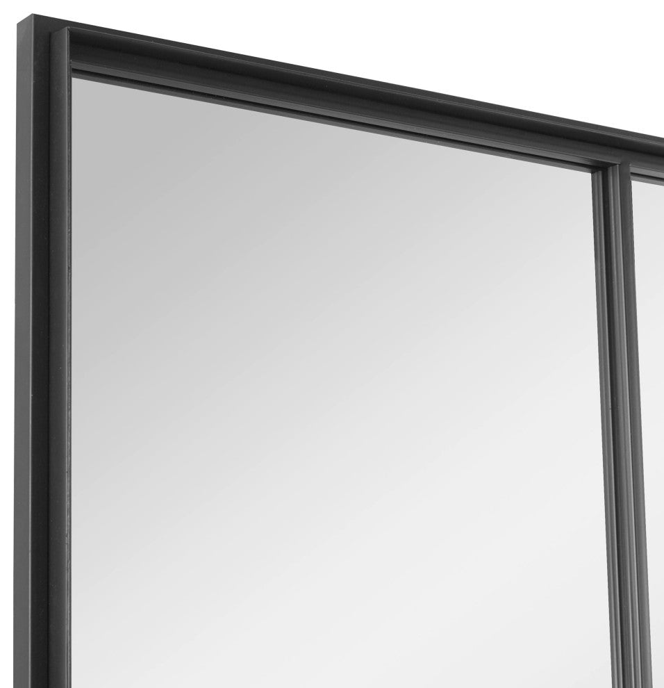 Uttermost Rousseau Iron Window Mirror