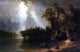 Albert Bierstadt Passing Storm over the Sierra Nevada Gallery Wrapped Canvas