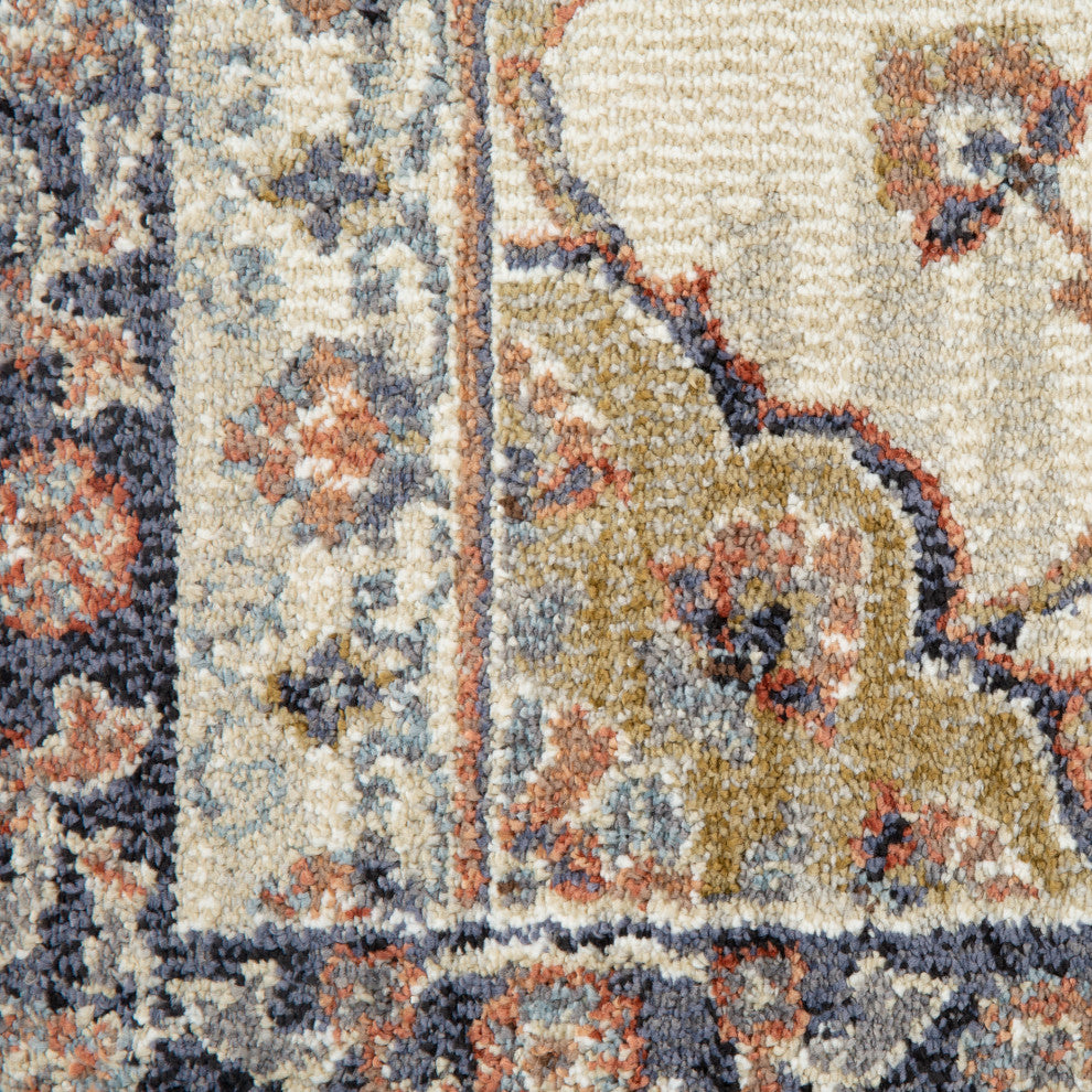 Jordan Bea Power-Loomed Polypropylene Area Rug, Ivory, 7'10"x10'2"