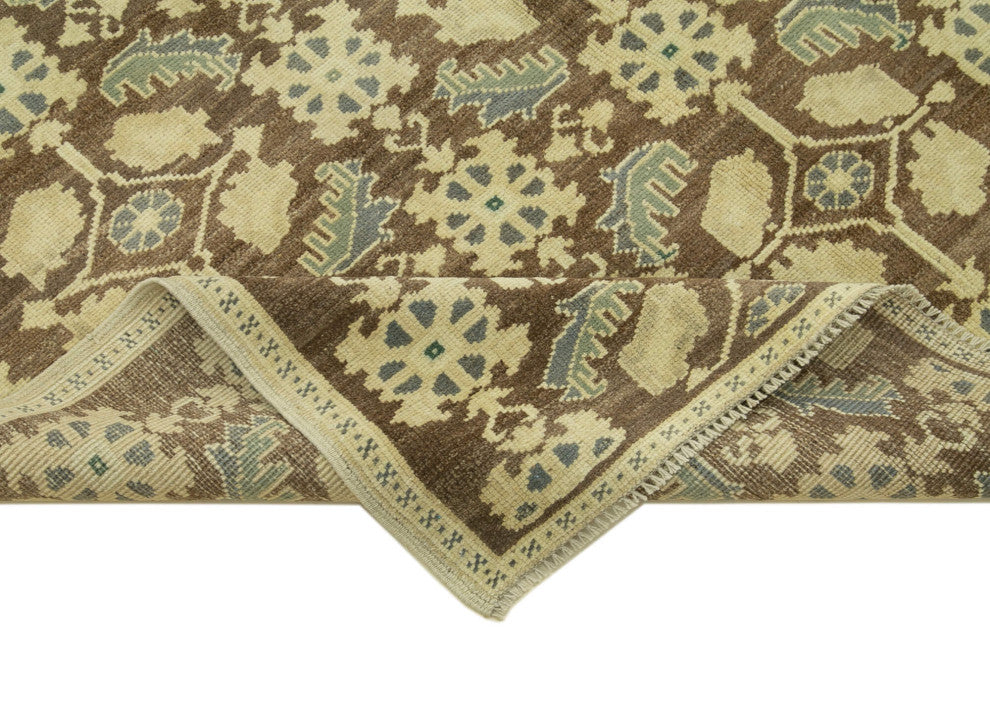 Rug N Carpet - Handmade Turkish 5' 2'' x 8' 2'' Unique Wool Rug