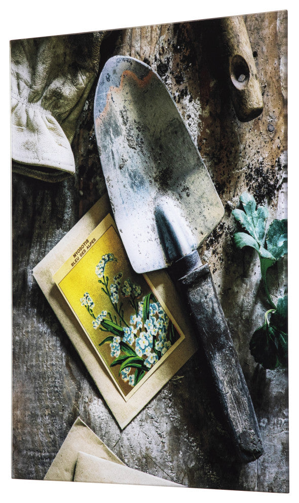 'Earthy Charm II', Photo by Veronica Olson, Printed on Tempered Glass