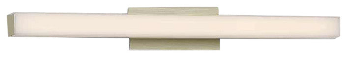 Brink LED Bathroom Vanity/Wall Light, Brushed Brass, 24", 2700k