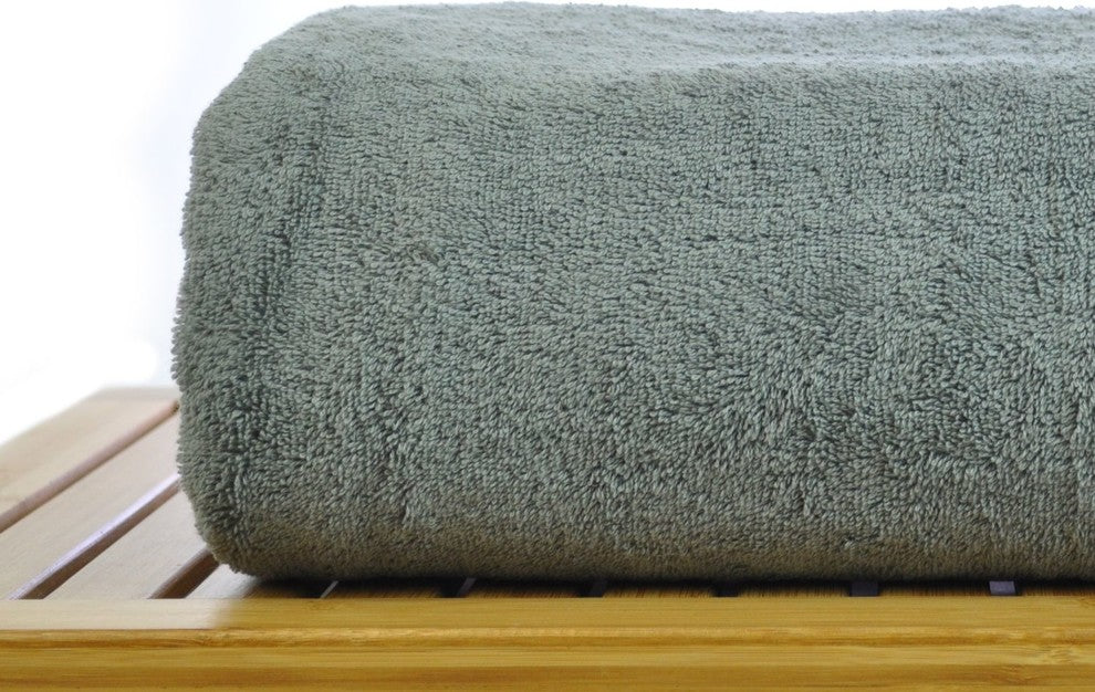 Pelican Hill Luxury Hotel and Spa Oversized Bath Sheet, Gray
