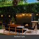 Brightech Ambience Pro Solar 1W Globe Waterproof LED Outdoor String Lights, Warm