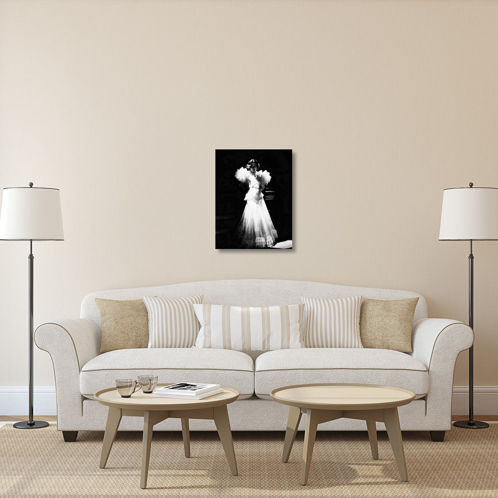 "Joan Crawford" Stretched Canvas Giclee by Hollywood Photo Archive, 23"x30"