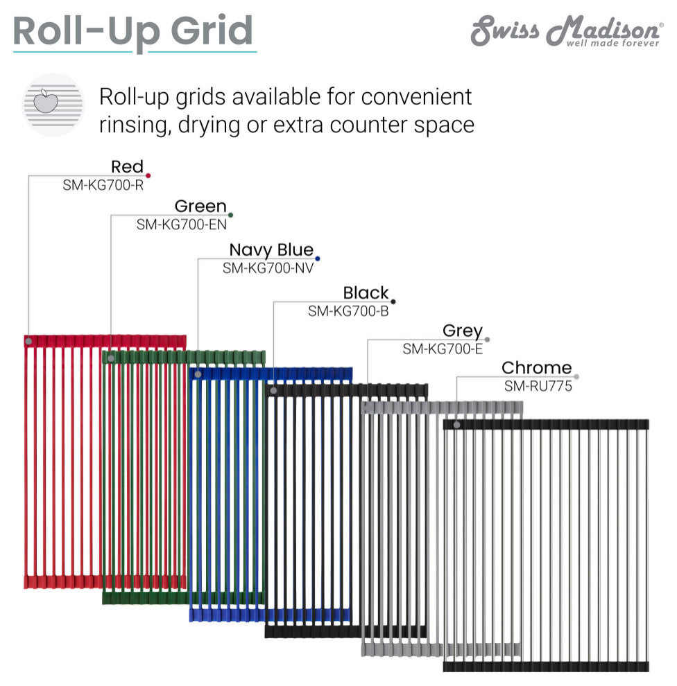 Plaisir 27"x19" Stainless Steel, Undermount Kitchen Sink, Gold