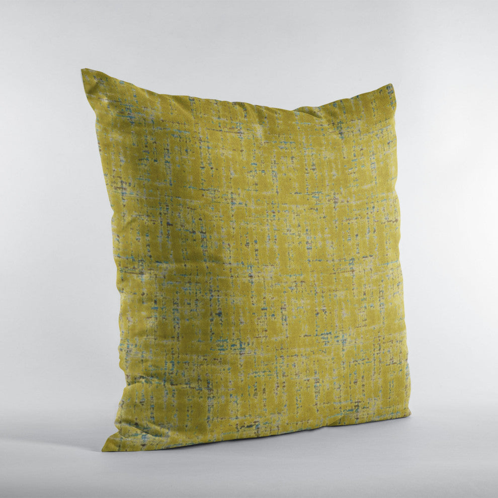 Sulfur New Planet Cut Velvet Luxury Throw Pillow, Double sided 20"x20"