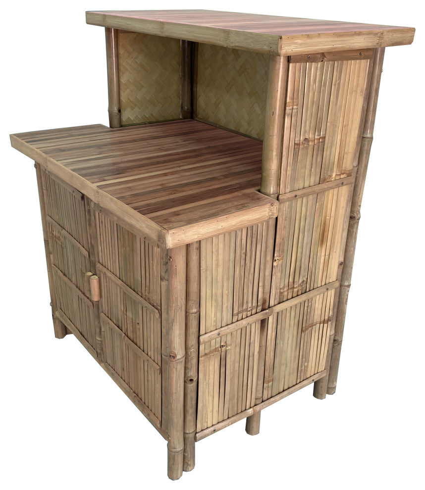 Bamboo Mini Bar Counter