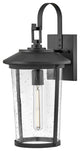 Lark Banks 19" Medium Outdoor Wall Mount Sconce, Black