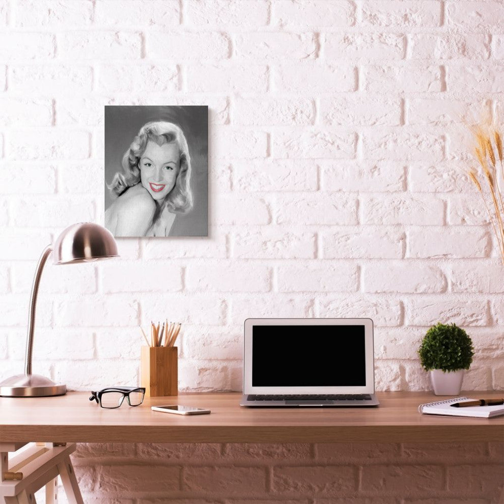 Stupell Industries Young Marilyn Vintage Hollywood Movie Star, 16 x 20