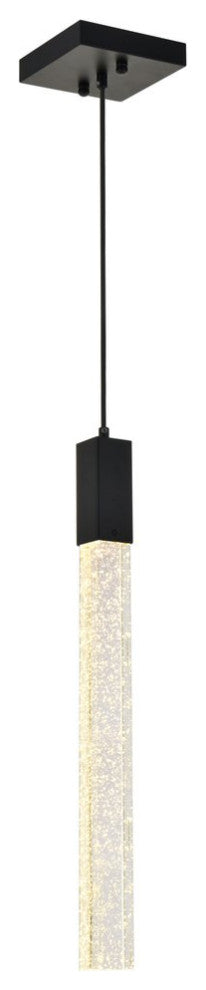 Wade 1-Light Pendant, Black