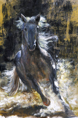 "Legend" Painting Print on Wrapped Canvas, 20x30