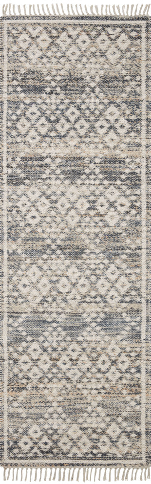 Angela Rose x Loloi Rivers Denim / Ivory 5'-0" x 7'-6" Area Rug