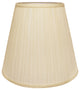16" Ivory Deep Empire Broadcloth Lampshade