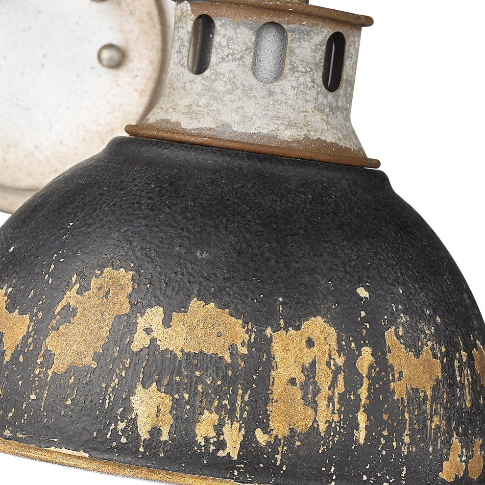 Golden Lighting 0865-BA2 ABI Kinsley 2 Light 19"W Vanity Light - Aged