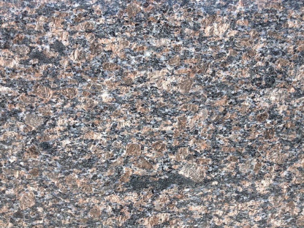 Saphire Brown Granite Tiles, Polished Finish, 18"x18", Set of 16