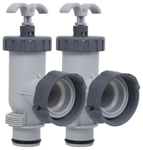 Vidaxl Pool Plunger Valves 2 Pcs