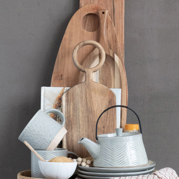 Brown Acacia Wood Cutting Board