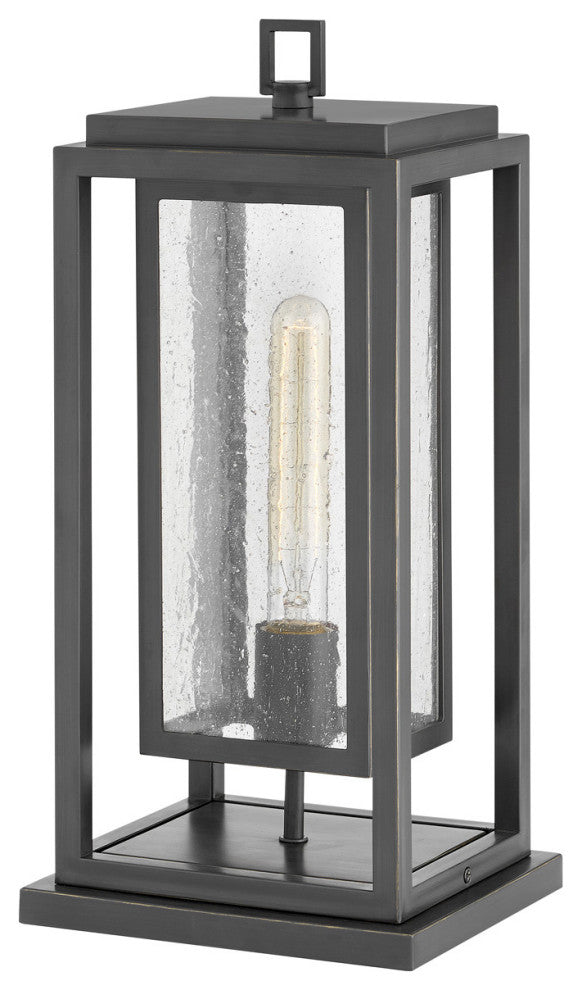 Hinkley Republic Medium Pier Mount Lantern, Oil Rubbed Bronze