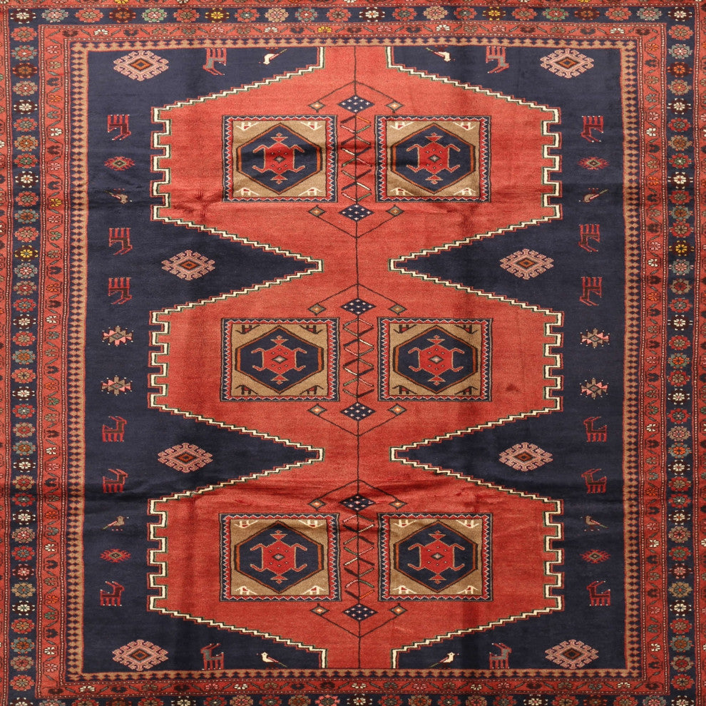 Ahgly Company Indoor Square Traditional Area Rugs, 3' Square