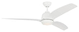 Avila Coastal 60 LED Matte White Matte White