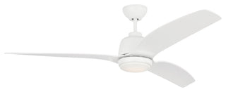 Avila Coastal 60 LED Matte White Matte White