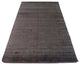 5"x8" Hand Loomed Chocolate Brown Oriental Rug Bamboo Silk Modern