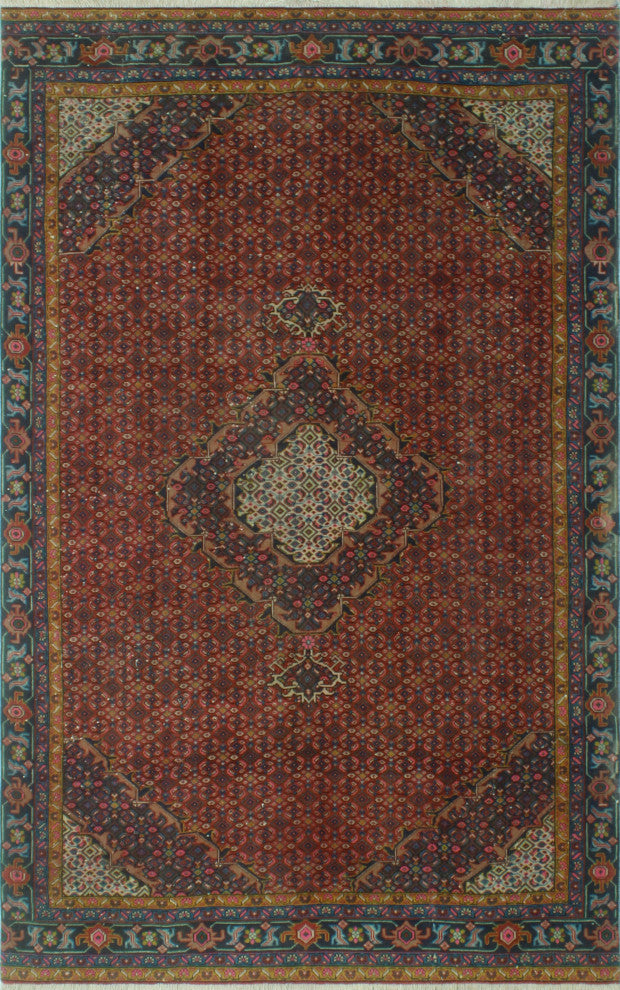 Semi-Antique Sezim Red Rug