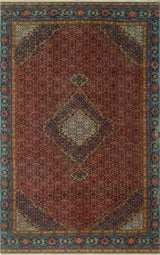 Semi-Antique Sezim Red Rug