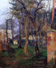 Paul Gauguin Abandoned Garden Rouen, Gallery Wrapped Canvas Print, 20"x25"