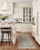 Chris Loves Julia x Loloi Jules Lagoon/Brick 2'-6" x 9'-6" Area Rug